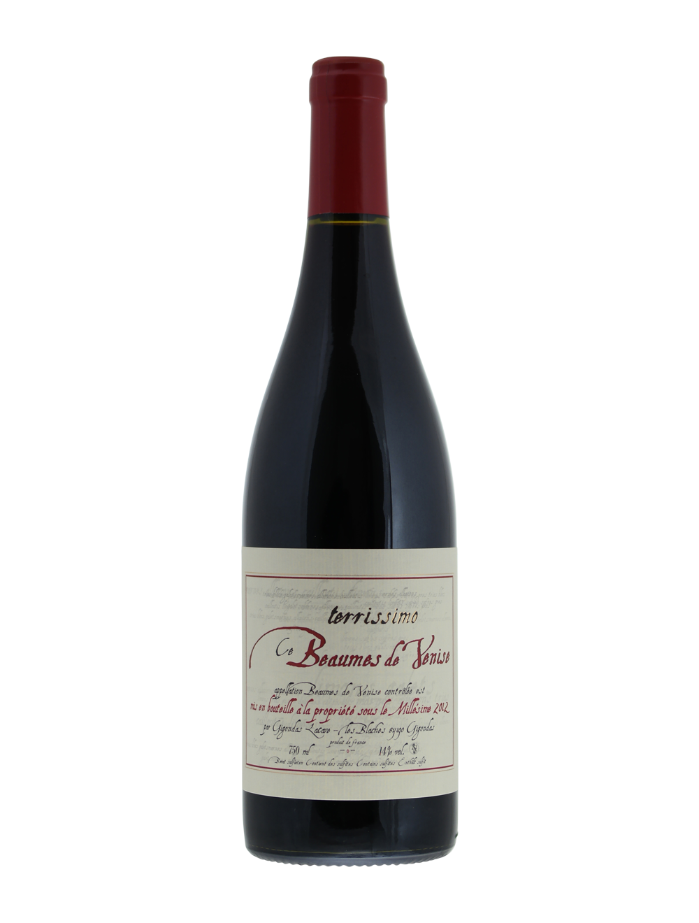 Terrissimo Beaumes de rouge Fanster, top selectie rode wijn | De beste Rhône wijnen koop je onze